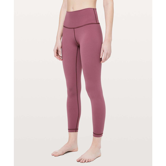 Lululemon Wunder Under High-Rise Full-On Luxtreme 25" 7/8 Tight Misty Merlot 8 - Picture 2 of 15